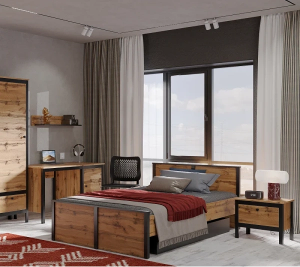 Кровать б.о. ЛОФТ LOZ120х200