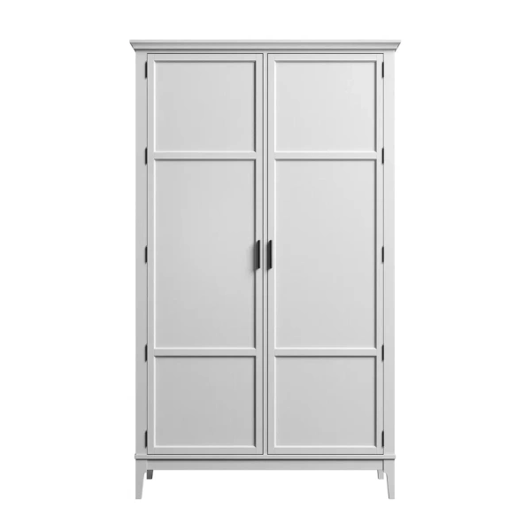 Шкаф для одежды Квадро-С 20 (Белый лак)