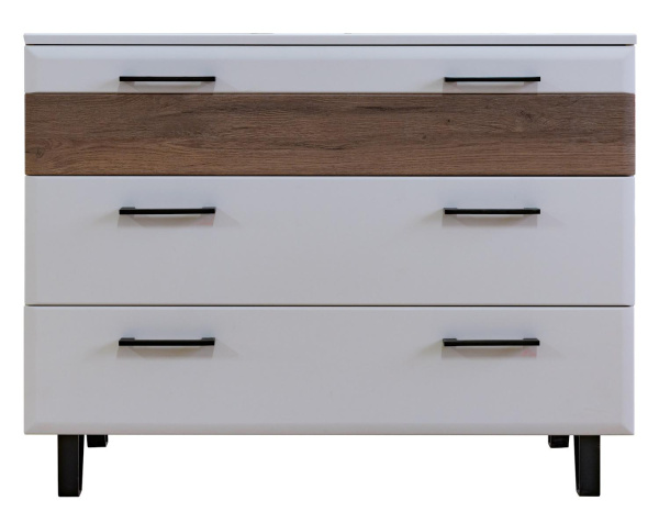 Комод Ариста П3.593.1.26 (Беж Нубук + Дуб Артизан Трюфель)