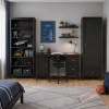 Шкаф для одежды Кантри Hemnes 11 ММЦ (Блек)