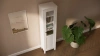 Шкаф витрина Кымор Hemnes дверь ст/пн