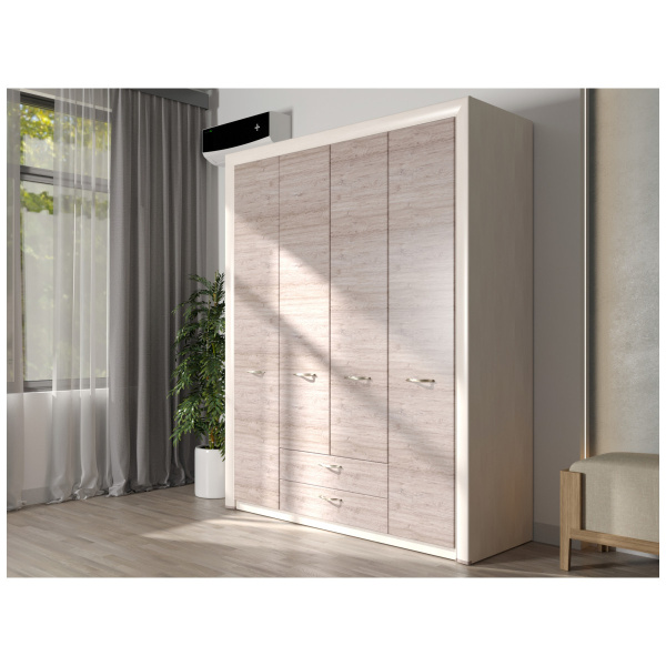 Шкаф 4D2S без зеркала ОЛИВИЯ