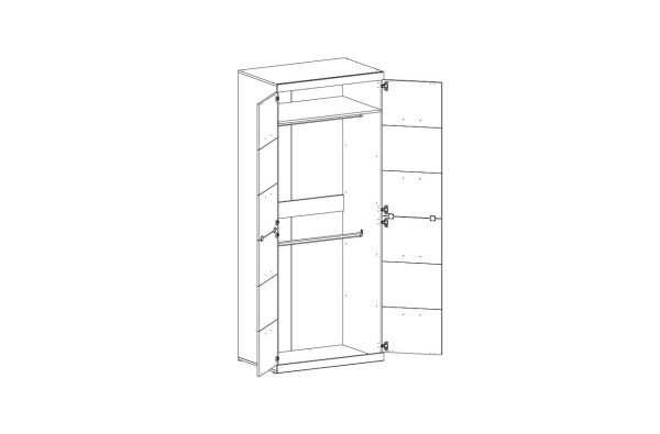 Шкаф 2DG ОСКАР