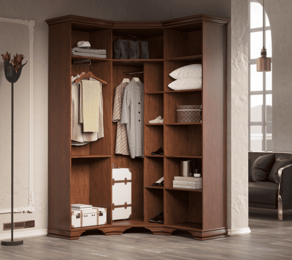 Шкаф угловой КЕНТАКИ S320-SZFN5D