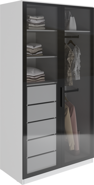 Комод Эдем для шкафа (Сабия-белая/Латте)