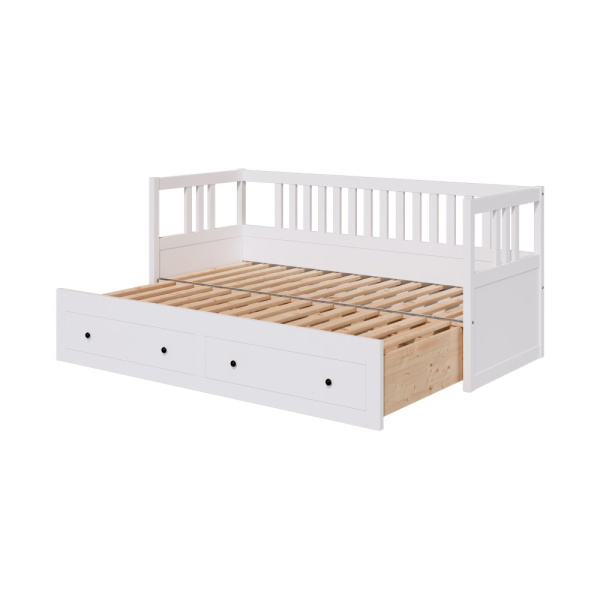 Кровать-кушетка с ящиками  Кымор Hemnes