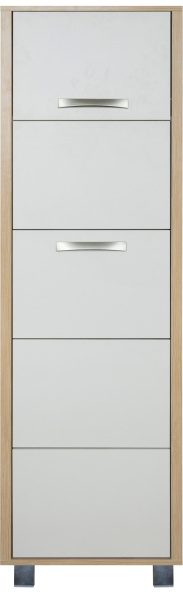 Тумба для обуви Акцент П3.595.3.08 (Персидский жемчуг+Дуб Мадуро)