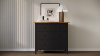 Комод 3 ящика Кымор Hemnes (Цвет Черный/светло-коричневый)