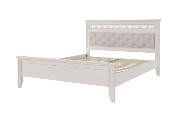 Кровать двуспальная Грация Стразы