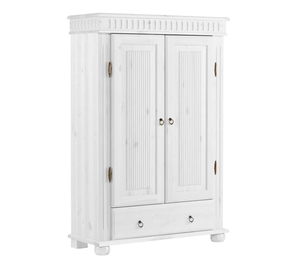 Шкаф Хельсинки 21(N) (белый воск)