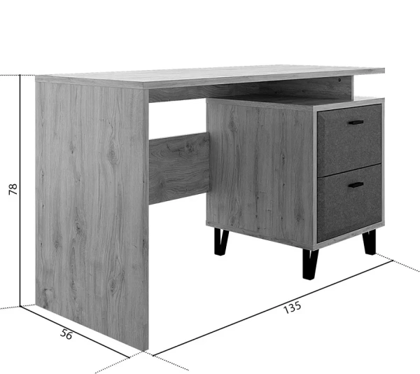 Стол письменный ГРЕЙС BIU2S