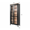 Шкаф витрина Кымор Hemnes с дверями ст/ст