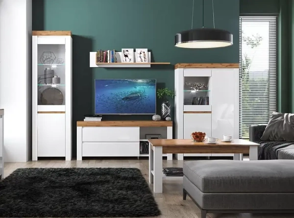 Шкаф с витриной 1V2D ТАУРУС