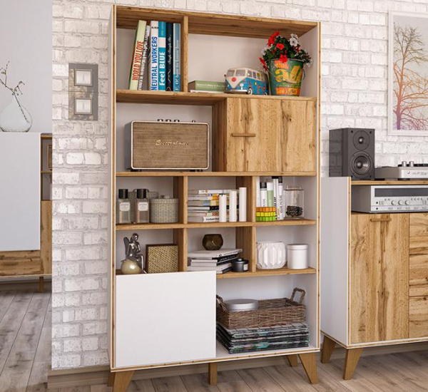 Шкаф комбинированный Сканди МН-036-11