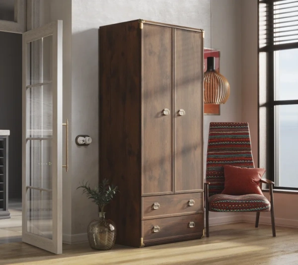 Шкаф ИНДИАНА JSZF 2d2s с полками