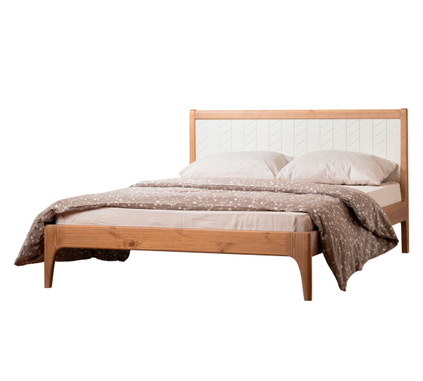 Кровать односпальная Вида №24 (800х1600 эмаль)