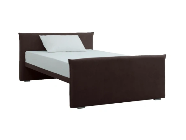 Кровать Studio полутороспальная (Ткань Ankor 15 Темно-Коричневый)