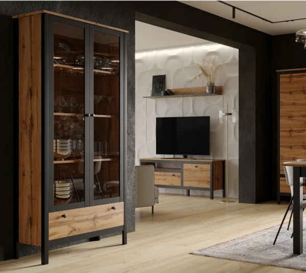 Шкаф ЛОФТ REG2W1S