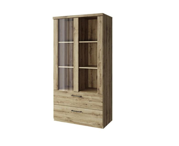 Шкаф с витриной 1V2S3N ДОРСЕТ