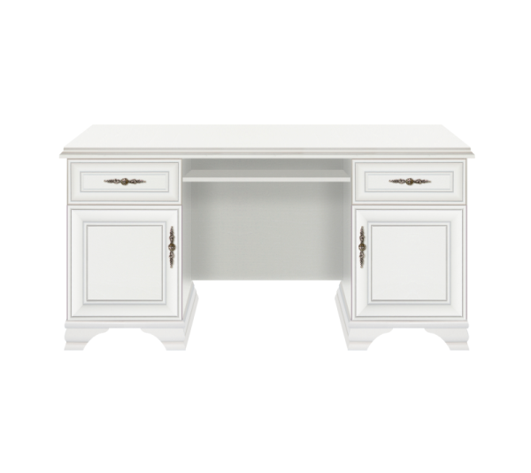 Стол письменный KENTAKI S320-BIU2D2S (Цвет Белый)