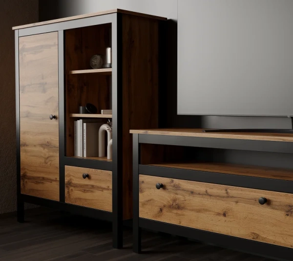 Шкаф ЛОФТ REG1D1S/90