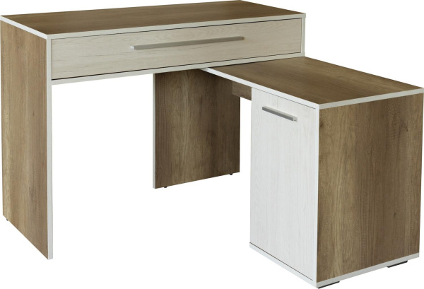 Стол Юнона Лайт П3.0582.0.26 (Белый+Дуб версаль)