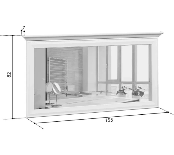 Зеркало КЕНТАКИ S320-LUS/155
