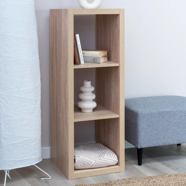 Стеллаж Фора 3, с тремя открытыми ячейками