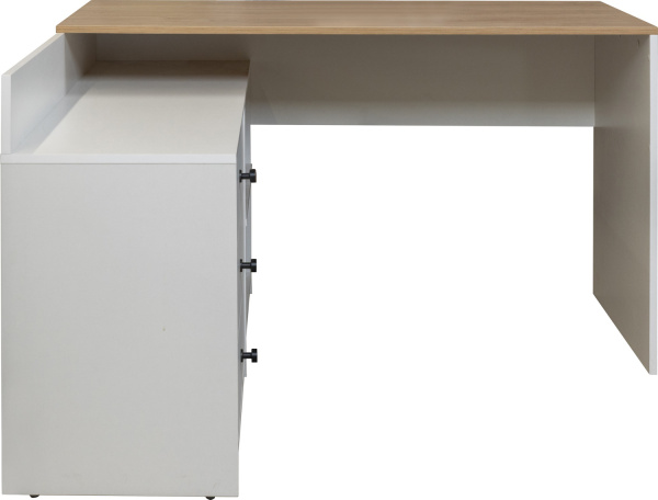 Стол письменный Ардо П3.598.0.08 (Белый- Дуб мадура)