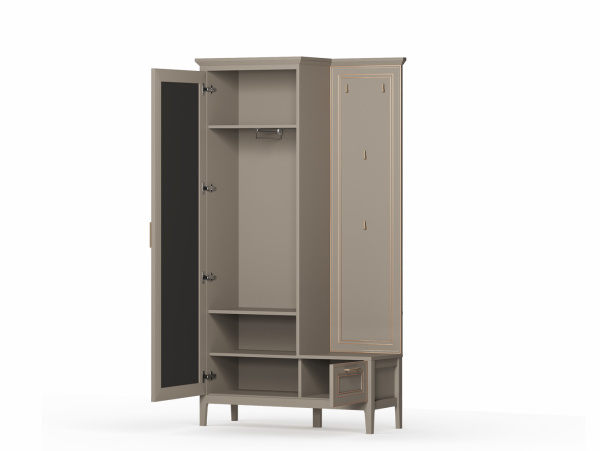 Шкаф КЛАССИК PPK1D1K/L с вешалкой