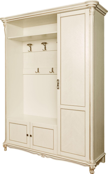 Шкаф комбинированный 3д Алези П1.350.3.01/П1.350.3.01-01 (П540.01/П540.01-01)