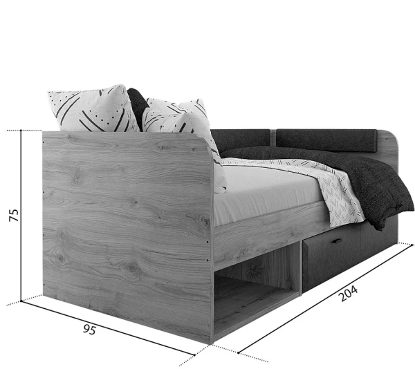 Кровать ГРЕЙС LOZ90