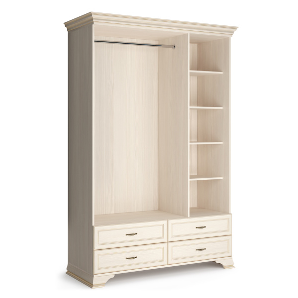 Шкаф 3-х дверный (корпус) Сиена