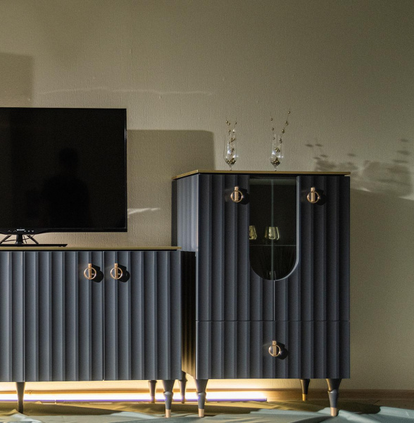 Шкаф комбинированный Лоренсо МН-043-01