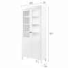 Шкаф витрина Кымор Hemnes с дверями пн/ст