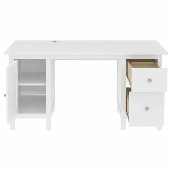 Стол письменный Кантри Hemnes 12 ММЦ (Белый лак)