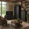 Шкаф Кантри Hemnes 20 ММЦ (Блек)