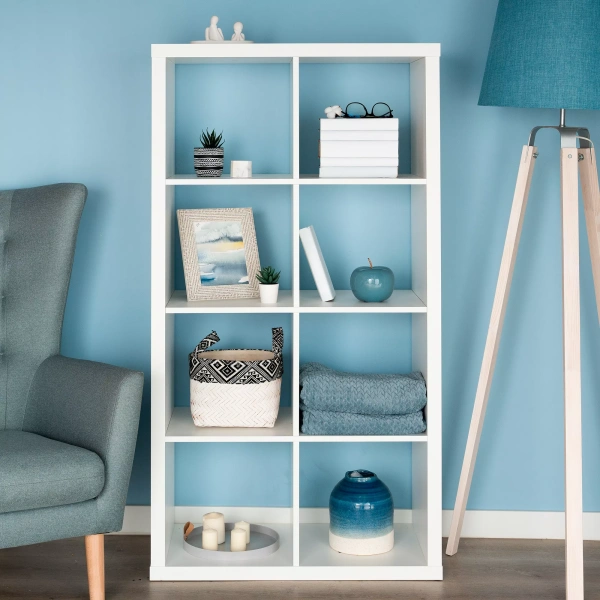 Стеллаж Фора 8, прямоуголной формы с двумя рядами ячеек