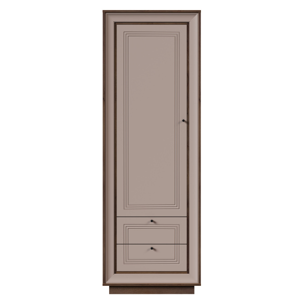 Шкаф-пенал Прато (Таксония шоколадная/ Кофе с молоком)