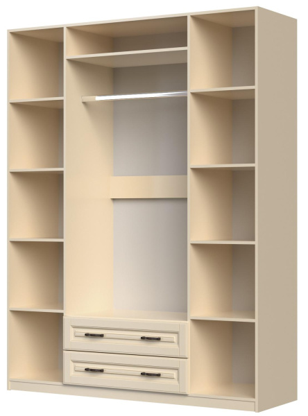 Шкаф распашной Кантри ШР-4 с зеркалом