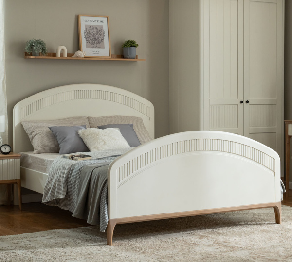 Кровать двуспальная Вида №4 (1400х1900/2000 эмаль)