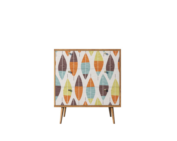 Комод Berber три ящика BB40