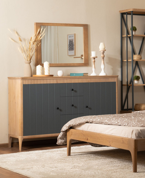 Кровать двуспальная Вида №23