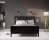 Кровать двуспальная Кымор Hemnes 180*200 (черный)