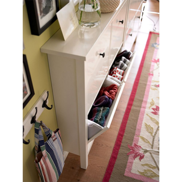 Тумба для обуви 4 ящика Кымор Hemnes