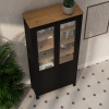Шкаф витрина Кымор Hemnes с дверями пн/ст