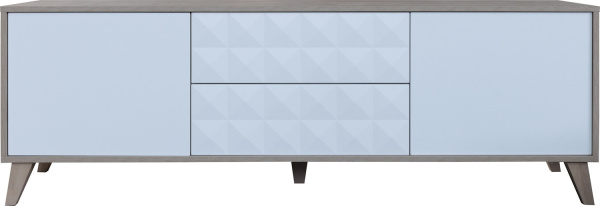 Тумба Тринити П6.114.0.02 (Ваниль + Гикори Кингстон)