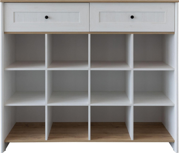 Стеллаж Парма П7.050.0.61 (Сосна рандерс + дуб кантри золотой)