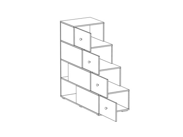 Лестница-комод Play