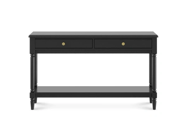 Стол консольный Blues (Черный, ручки Золотистый)